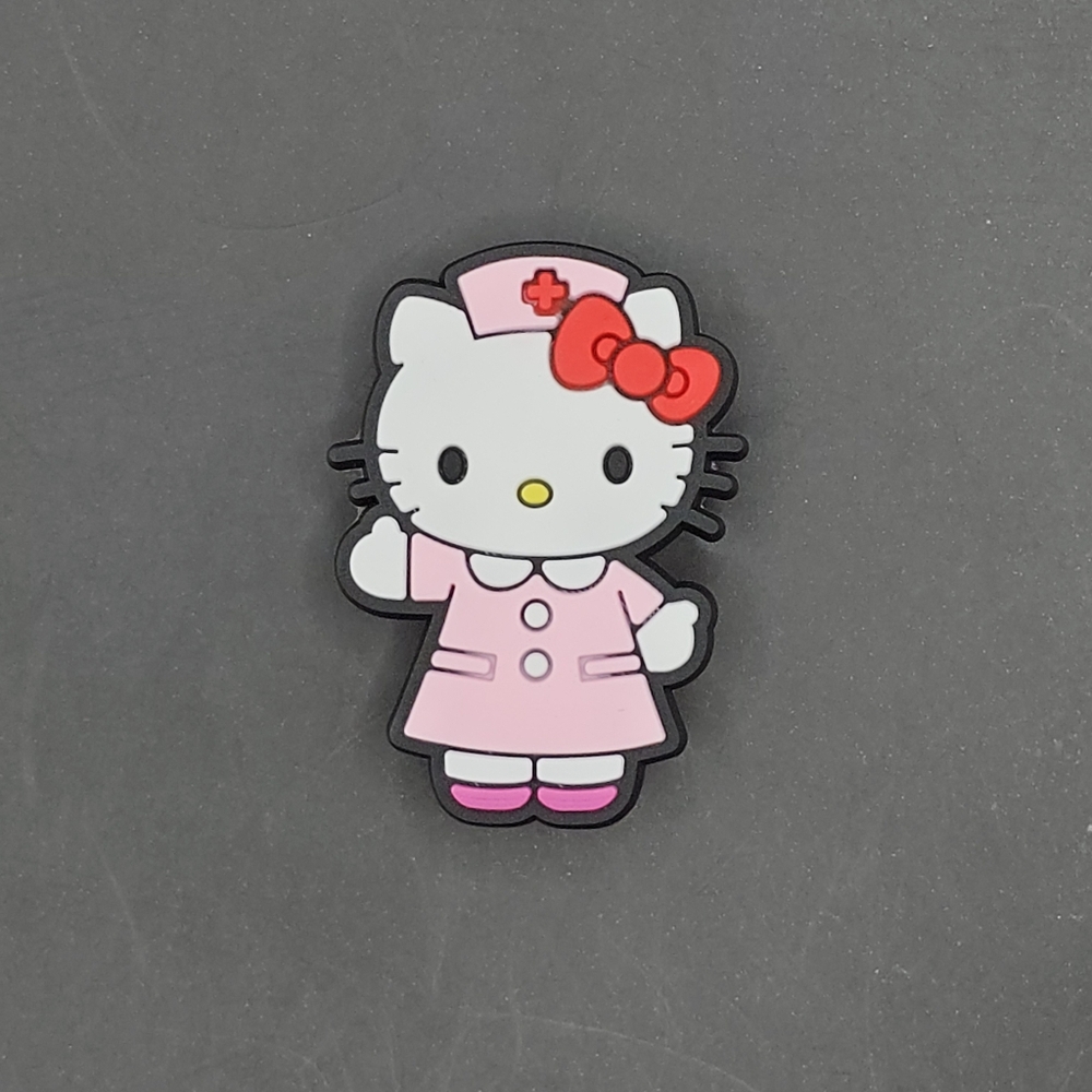(5/$15) Nurse Hello Kitty Croc Charm